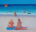 Last Days of Summer beach Child impressionism